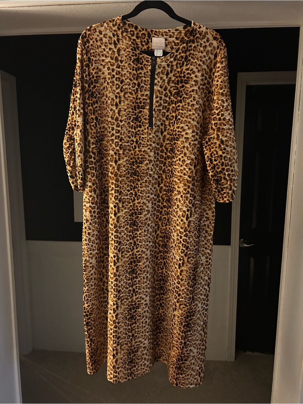 Zadie B’s Leopard Print Swim Dress/ Maxi Dress